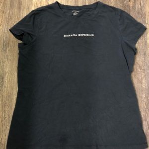 Banana Republic Navy Blue Shirt With Logo